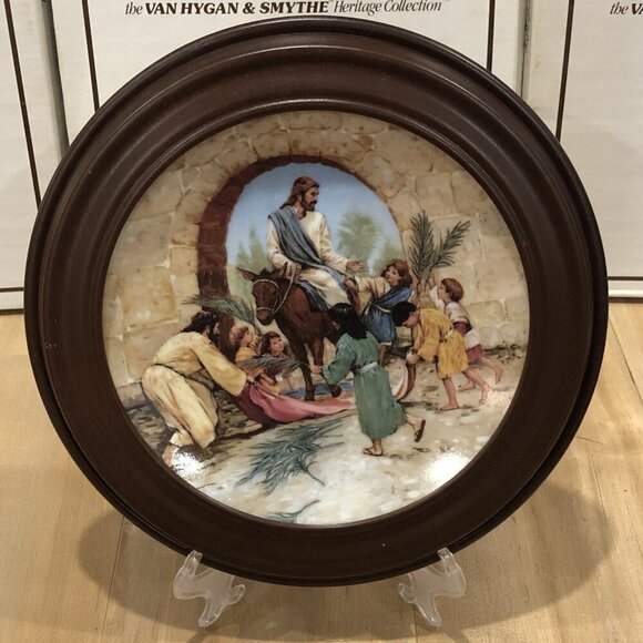 5-Walter Rane Collector series 1990-91 "Blessed Are The Children"Plates Numbered - Picture 2 of 15